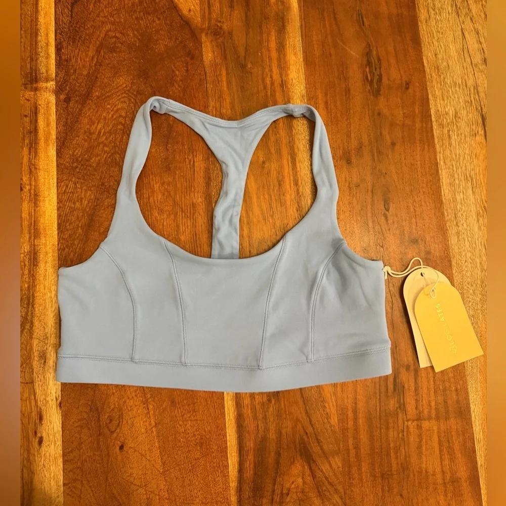 Blogilates Women's Princess Sports
Racerback Bra Cool Blue- Large - Picture 3 of 4